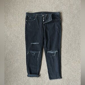 H&M Distressed Boyfriend Jeans
